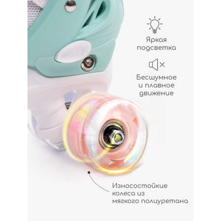Роликовые коньки Amarobaby L 34-37