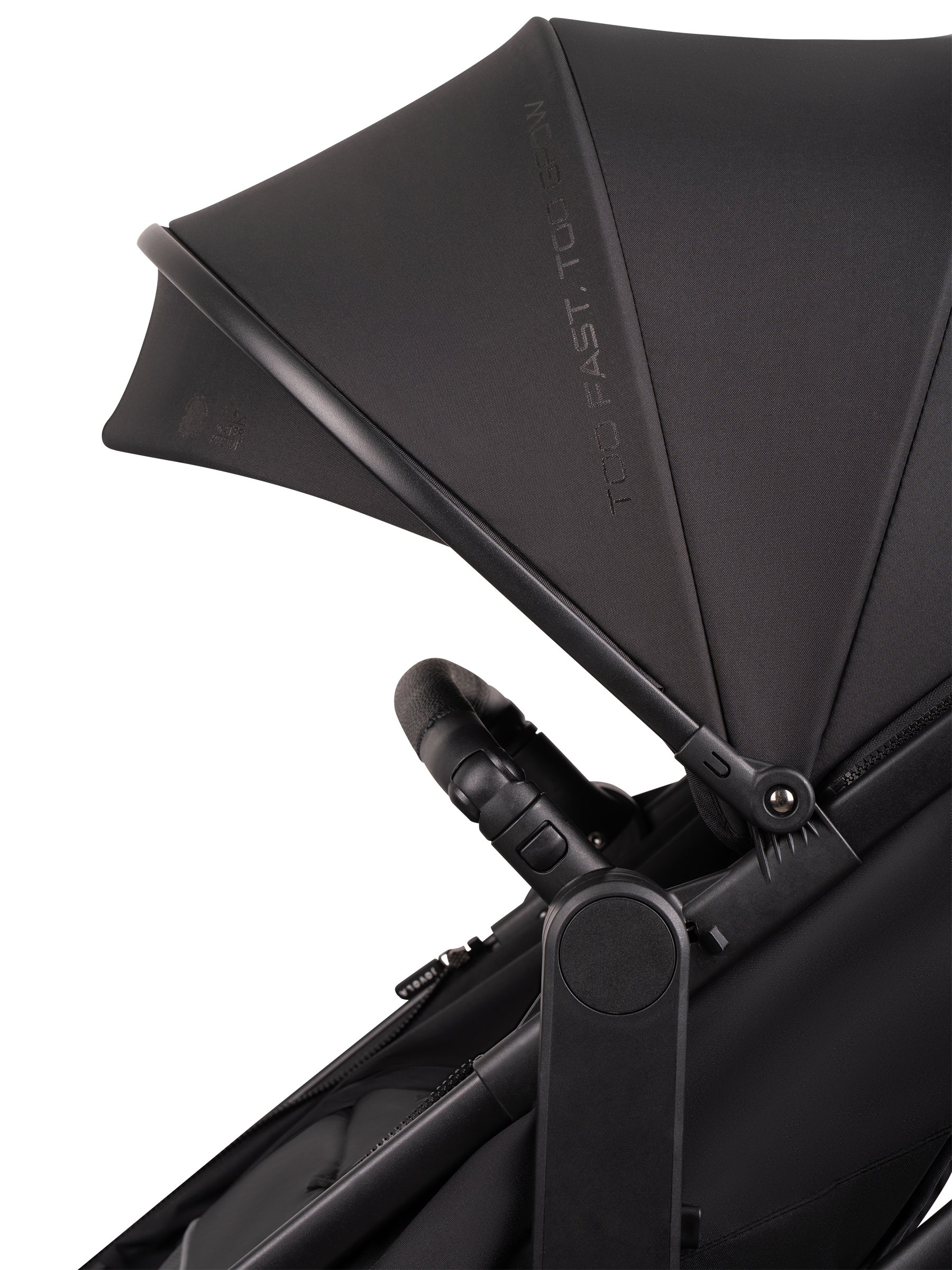 Коляска трансформер JOVOLA Truck, перекидная ручка черный - фото 19