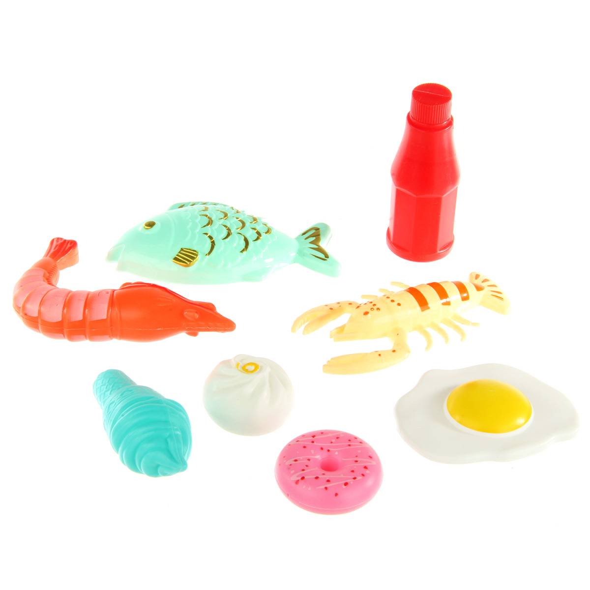 Игровой набор Veld Co тележки и корзинки, прилавок, касса, продукты - фото 6