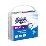 Пелёнки одноразовые Helen Harper 60х60 см 2 упак. 30 шт.