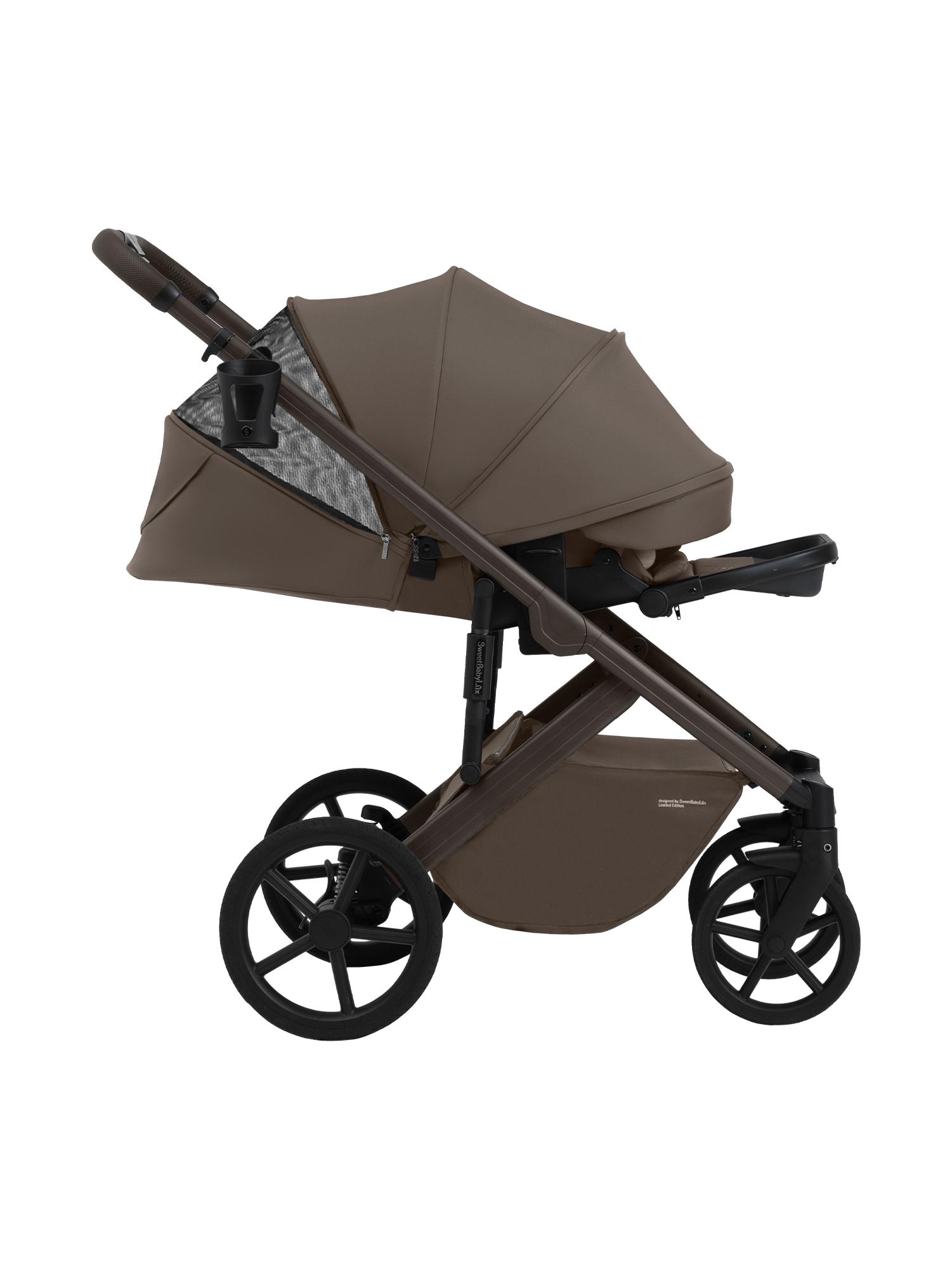 Коляска 2в1 Sweet Baby Dolce Dark Beige бежевый - фото 37