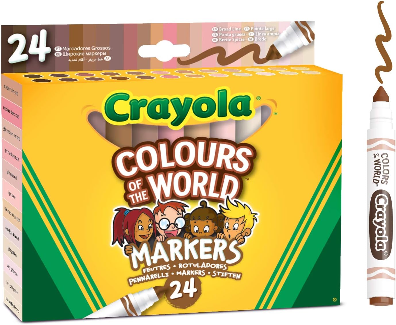 Фломастеры Crayola 24 шт. - фото 2