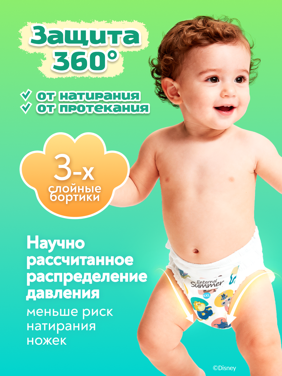 Трусики Enternal Summer Premium Care ультратонкие XXXL (18+ кг) 26 шт. - фото 9