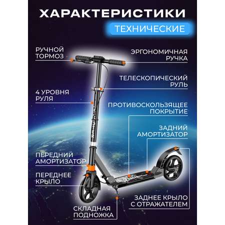 Самокат Perfetto Sport двухколесный