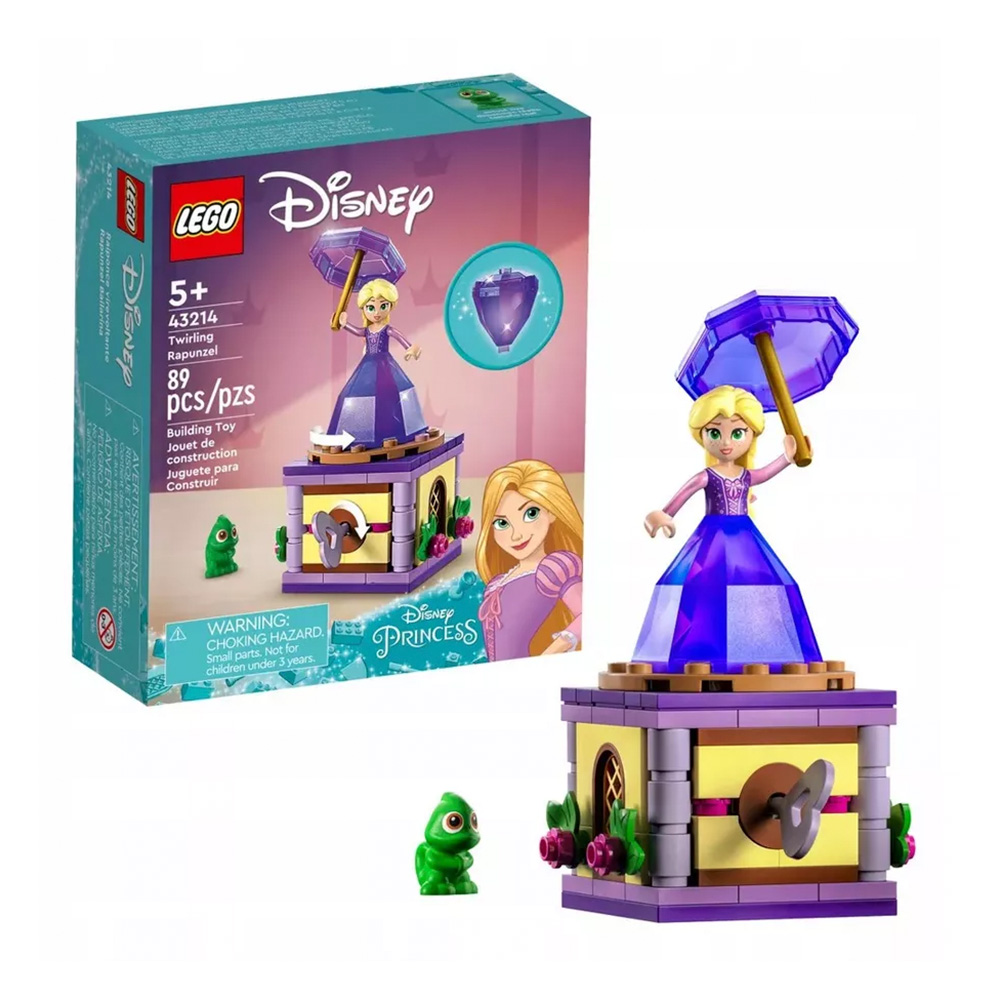 Конструктор LEGO Disney Princess Кружащаяся Рапунцель 89 дет. - фото 1