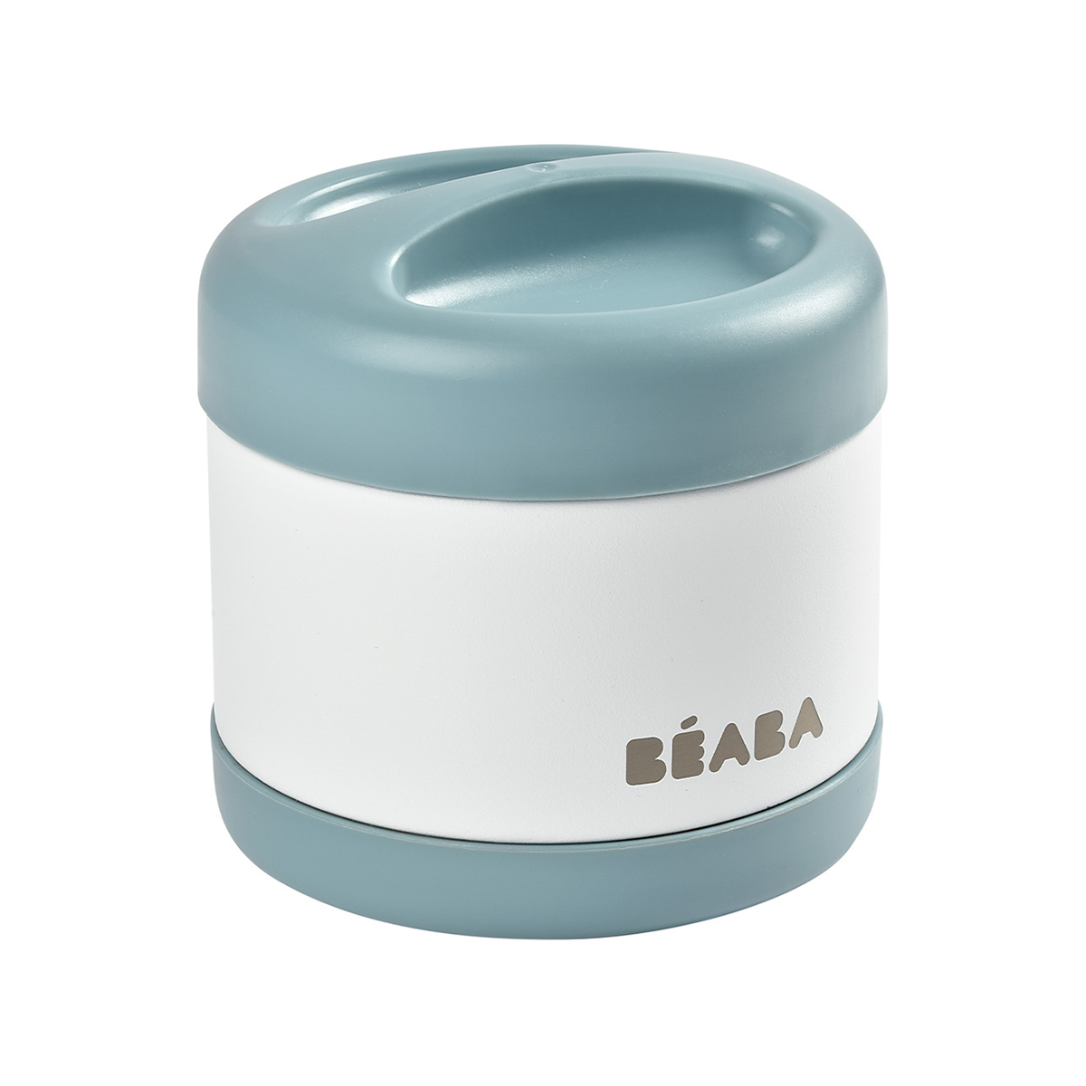 Термоконтейнер для еды, детского питания BEABA THERMO-PORTION INOX 500 мл синий - фото 1