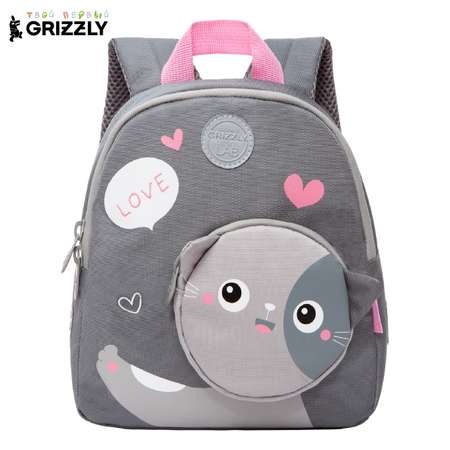 Рюкзак дошкольный Grizzly Кот