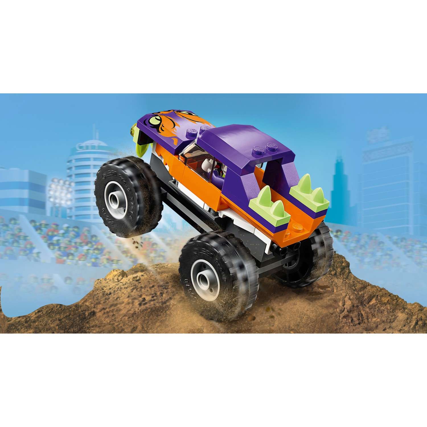 Конструктор LEGO City Great Vehicles Монстр-трак блочный - фото 5