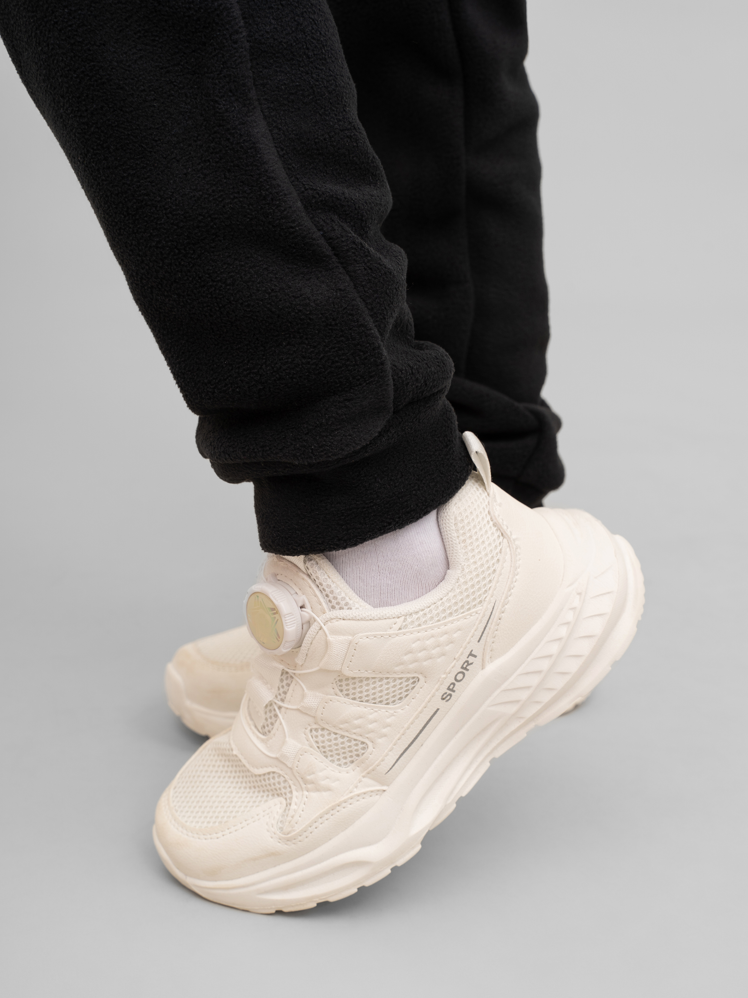 Худи и брюки Утенок 7043г(ш) черный - фото 11