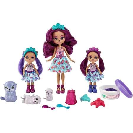 Игровой набор Enchantimals Семья Оттавии Выдры