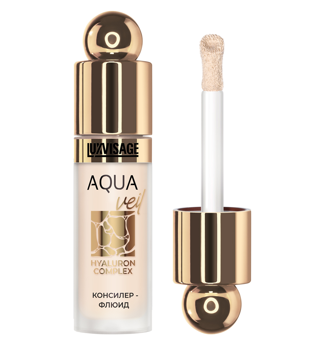 Консилер для лица Luxvisage AQUA veil HYALURON COMPLEX тон 104 Beige - фото 1