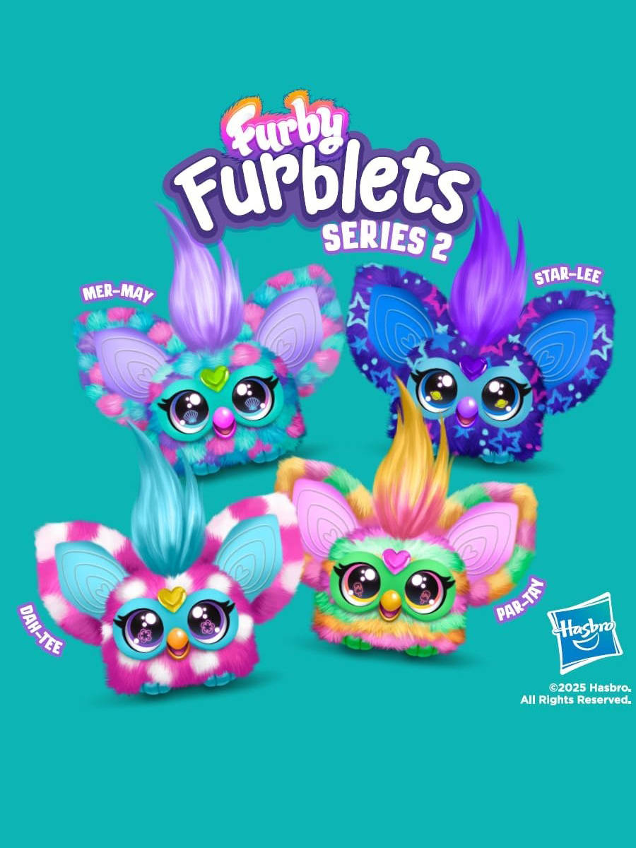 Мягкая игрушка Hasbro Furby Ферби Dah-Tee розовый - фото 11