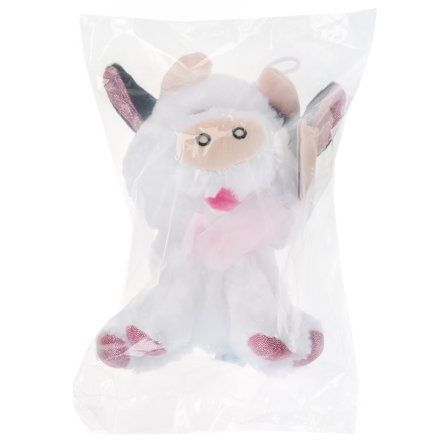 Игрушка мягкая Мульти Пульти коровка - фото 5