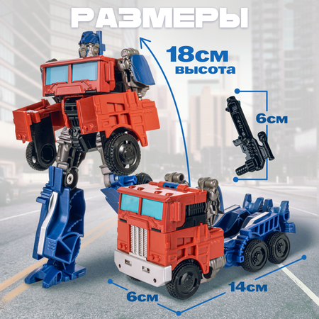 Фигурка BAZUMI Трансформер Оптимус прайм