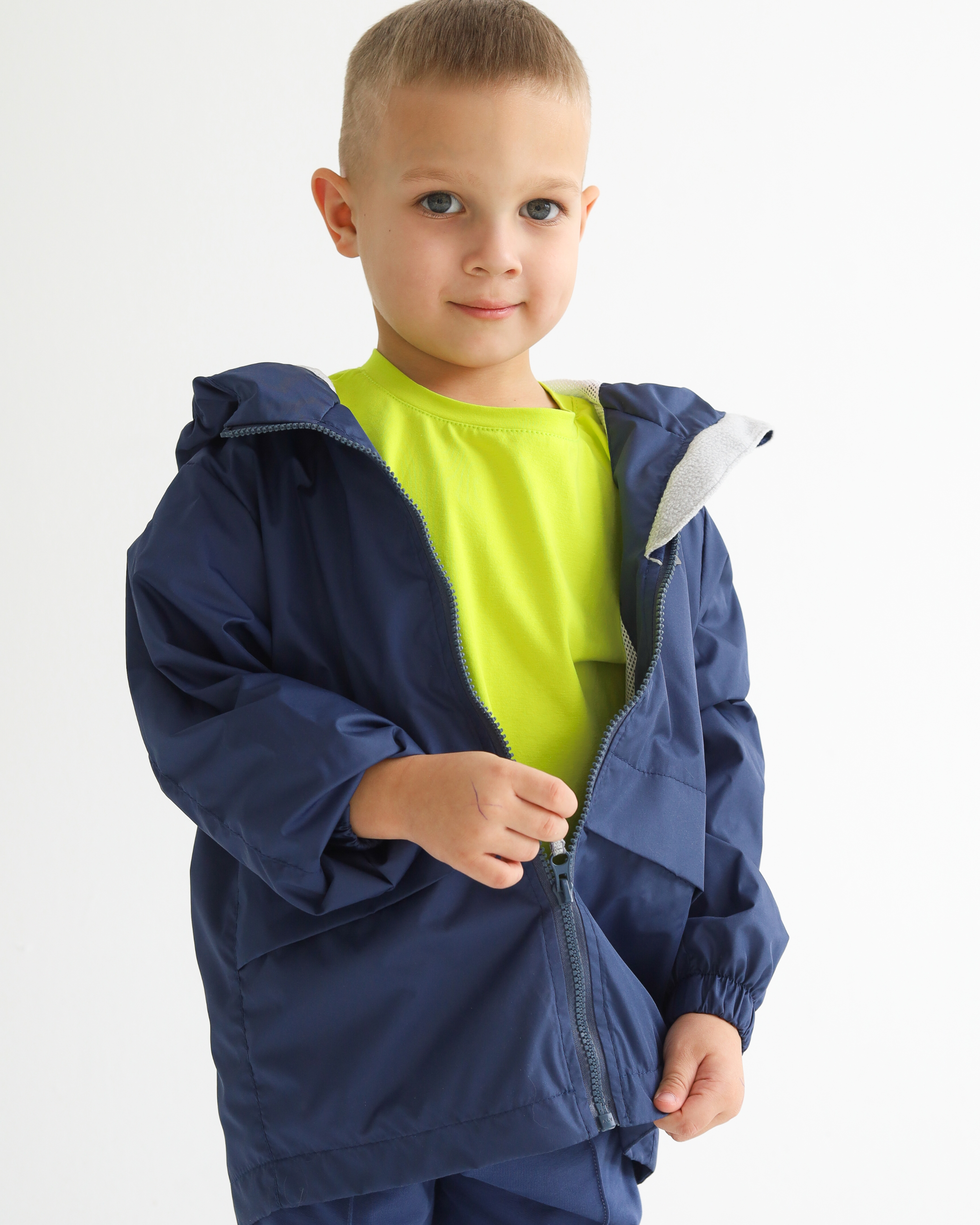 Изображение товара Детская ветровка MINIDINO 98 легкая и практичная от ветра и влаги