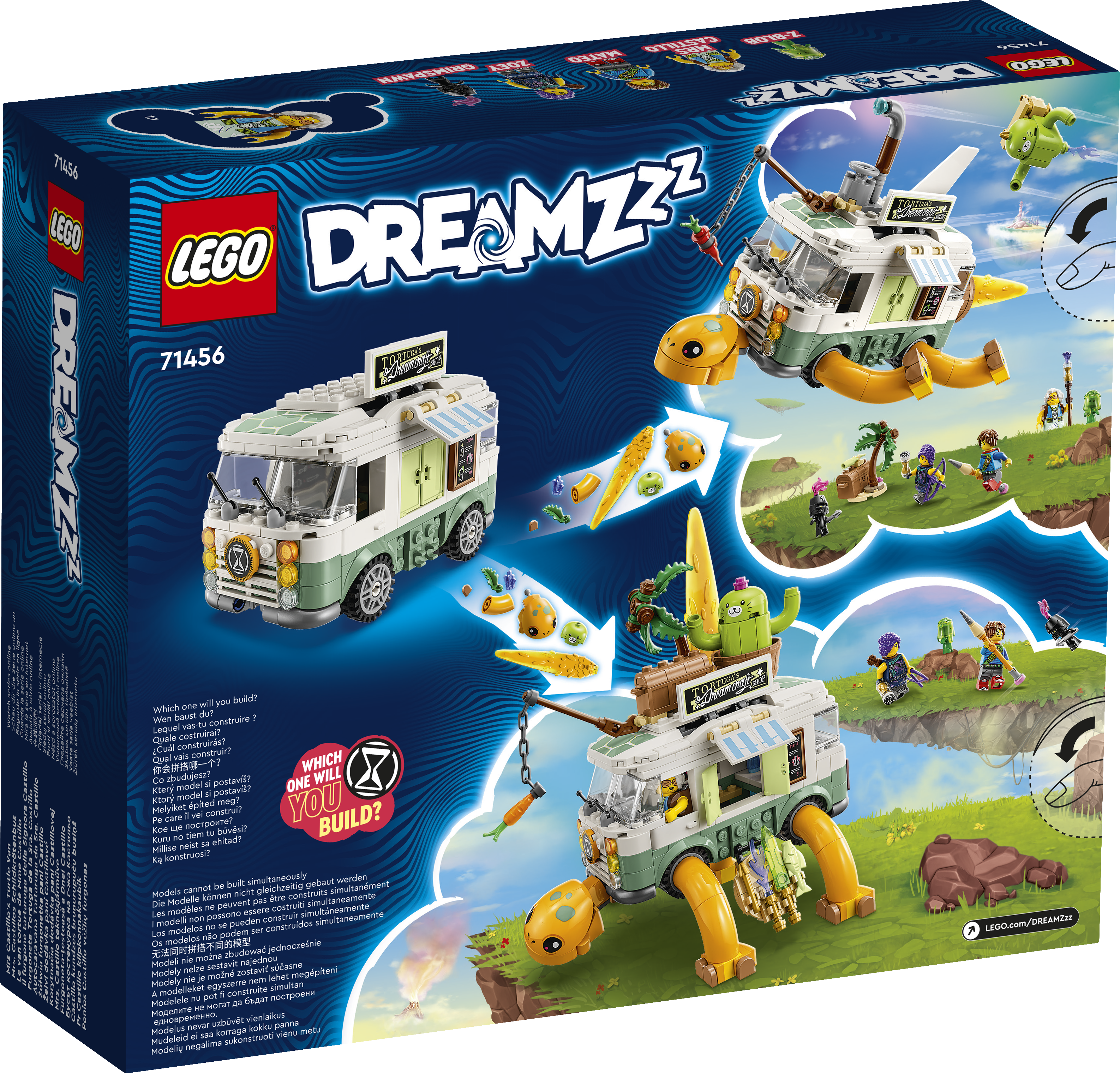 Конструктор LEGO DREAMZzz Mrs Castillo Turtle Van блочный - фото 7