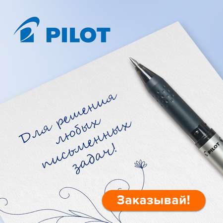 Ручка со стираемыми чернилами PILOT 2 шт.
