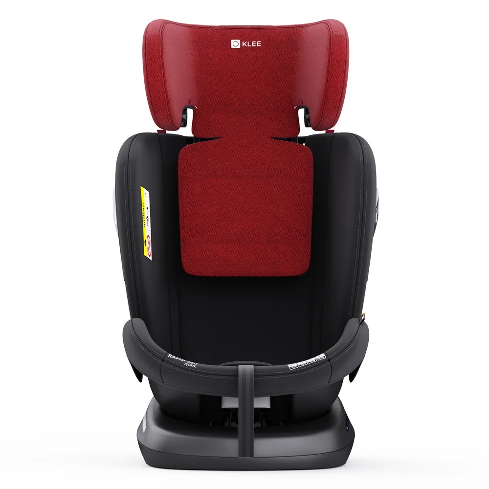 Автокресло KLEE Rapid 360 Fix Isofix 0+/1/2/3 (0-36 кг) красный - фото 7