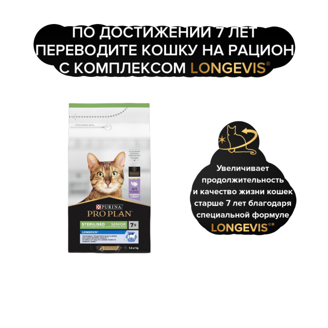 Сухой корм PRO PLAN OptiRenal Sterilised - фото 2