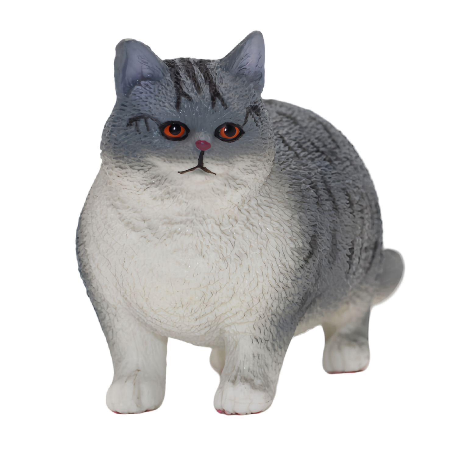 Фигурка Детское Время Толстая Серая Кошка (стоит) - фото 2