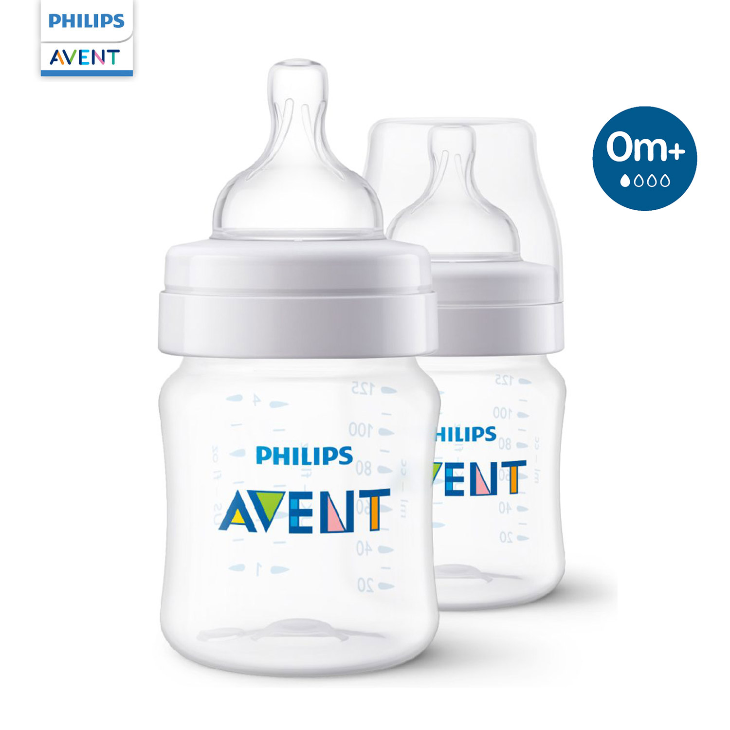 Бутылочка Philips Avent Anti-Colic 125 мл 2 шт. - фото 1