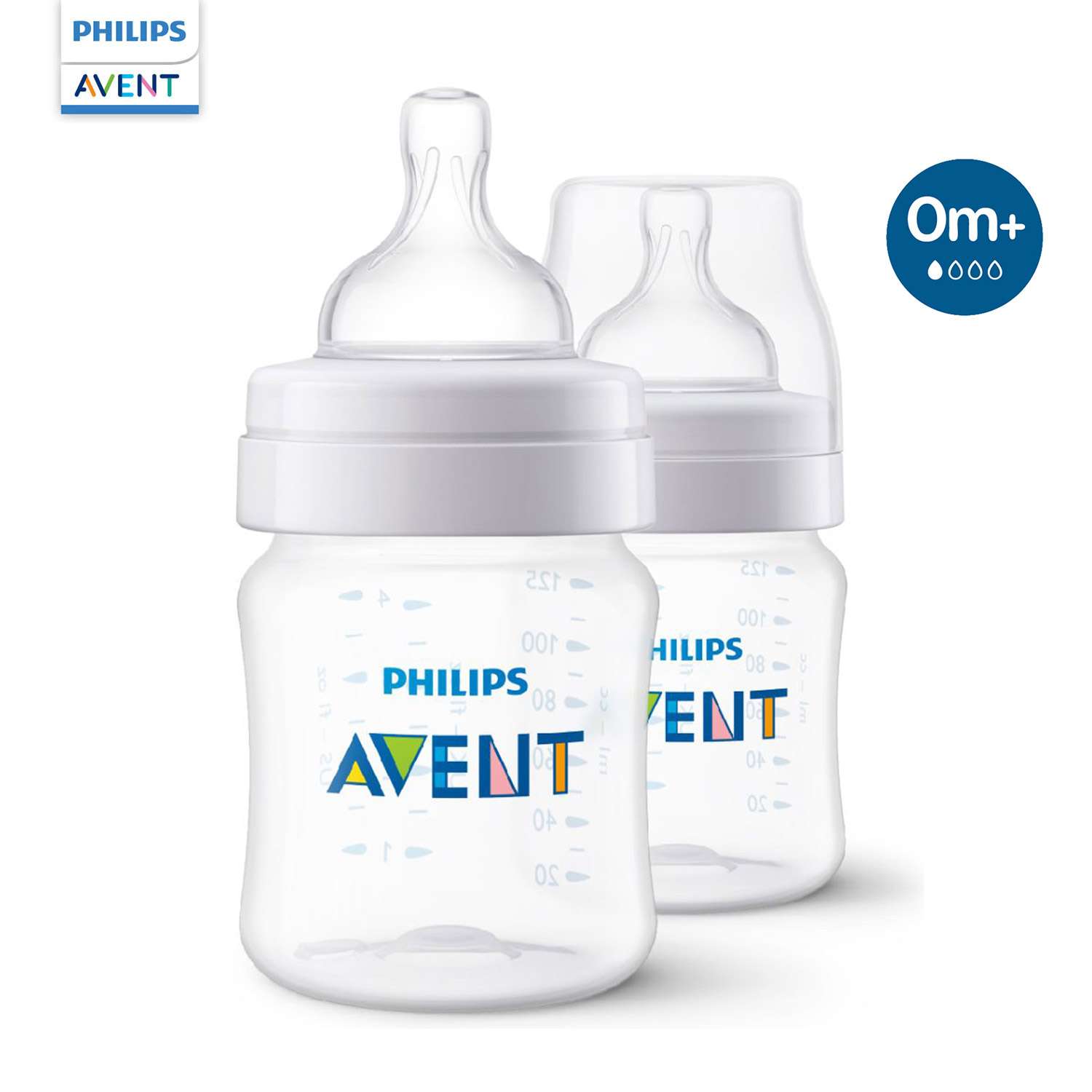 Бутылочка Philips Avent Anti-Colic 125 мл 2 шт. - фото 1