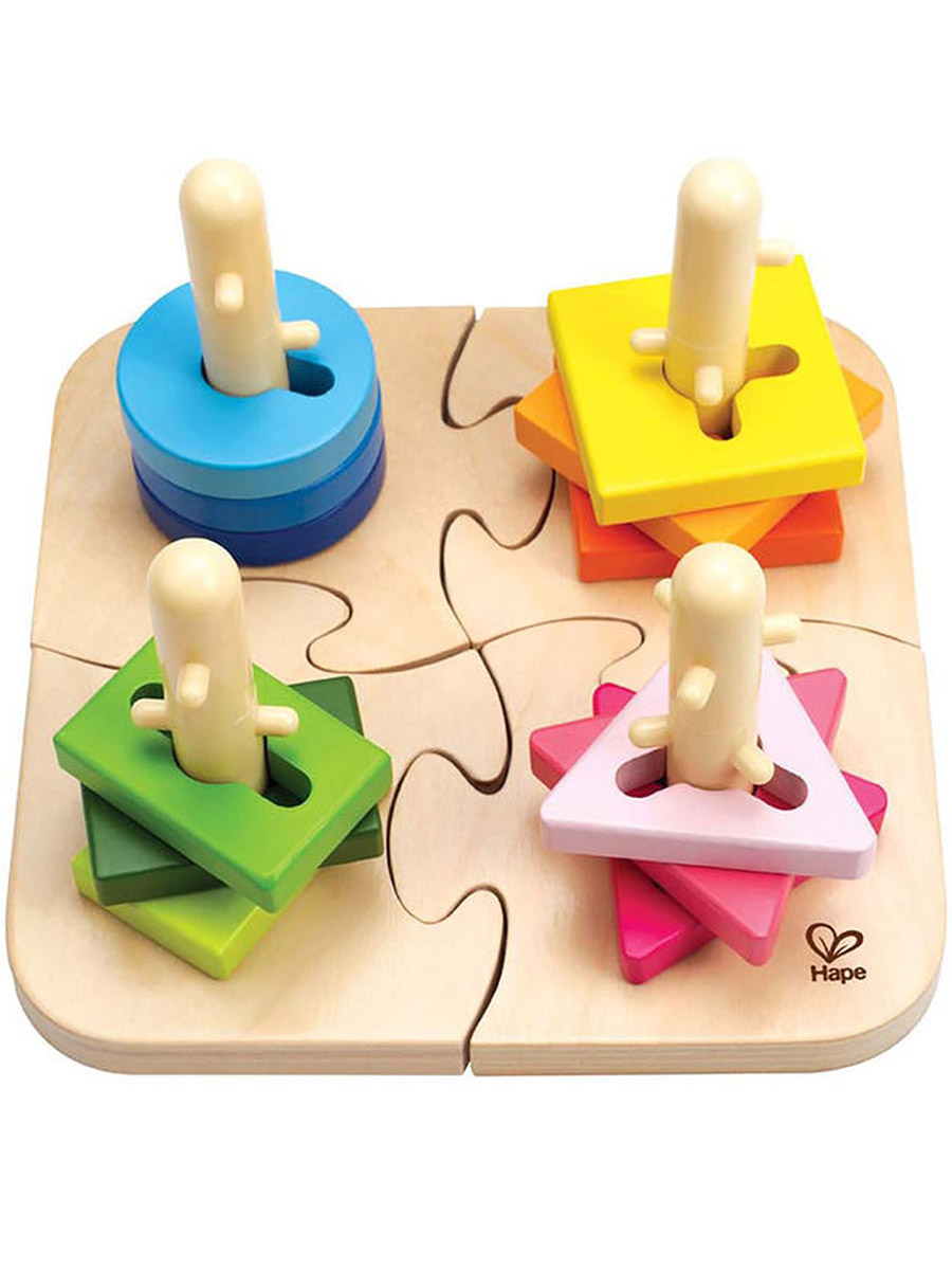 Пазл Hape деревянный - фото 4