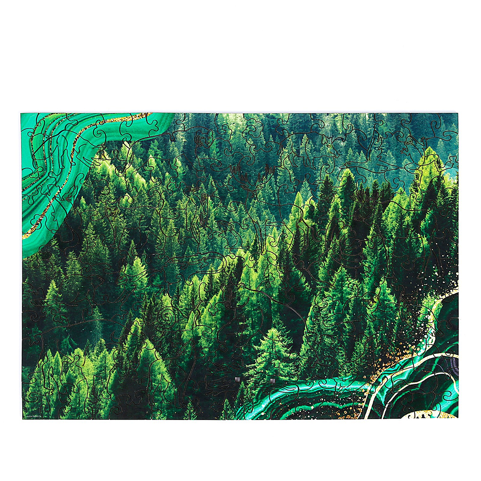 Пазл Sima-Land деревянный - фото 7