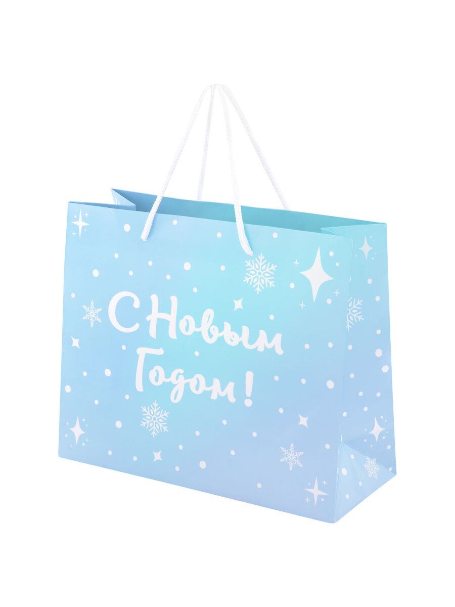 Пакет подарочный новогодний Золотая сказка пакетики для подарков и сладостей набор 4 штуки - фото 10