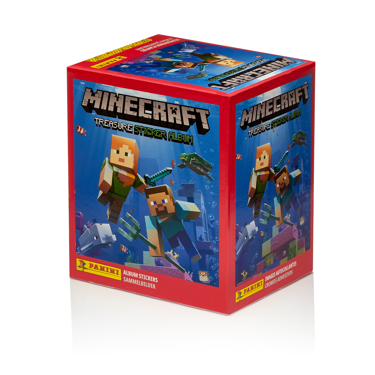 Наклейки Panini Minecraft - фото 1