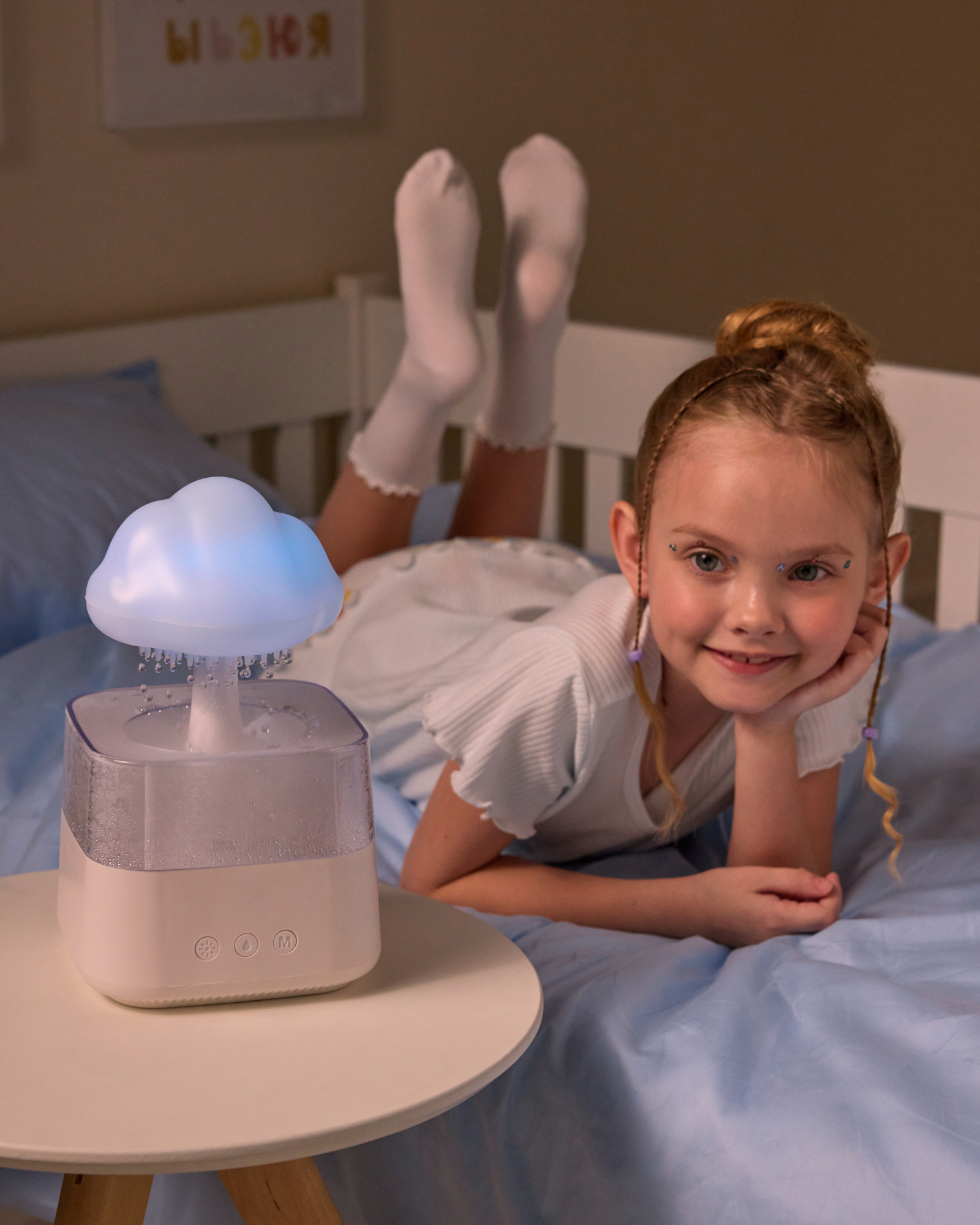 Увлажнитель ночник Attivio Гриб Фонтан - фото 5