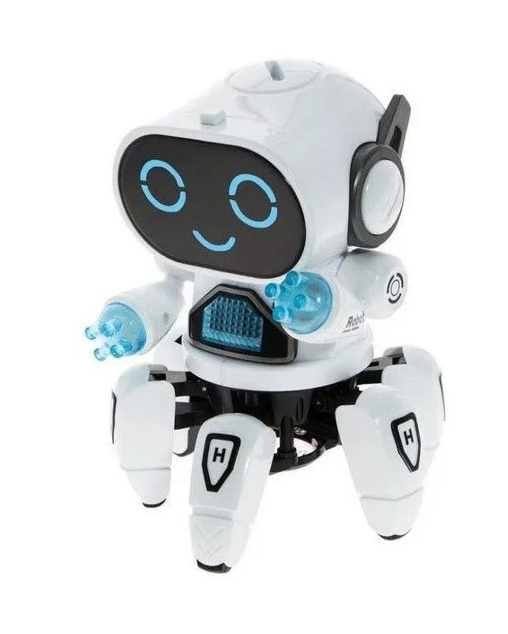 Робот РУ Junfa Toys танцующий со светом и звуком - фото 9