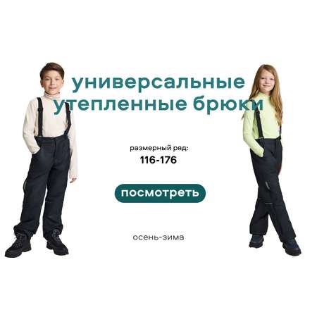 Брюки утепленные Smena