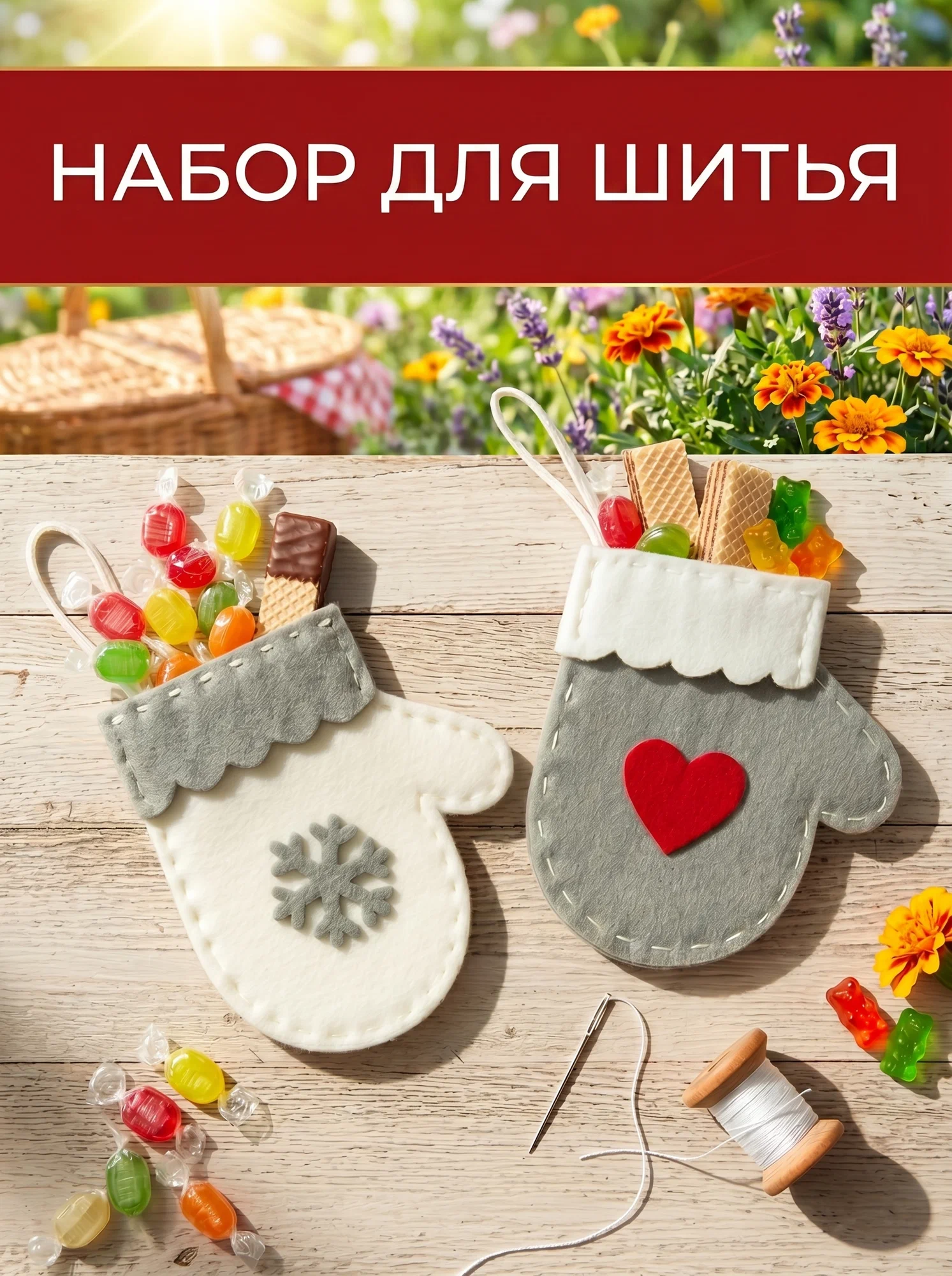 Набор для творчества HappyLine декор своими руками - фото 1