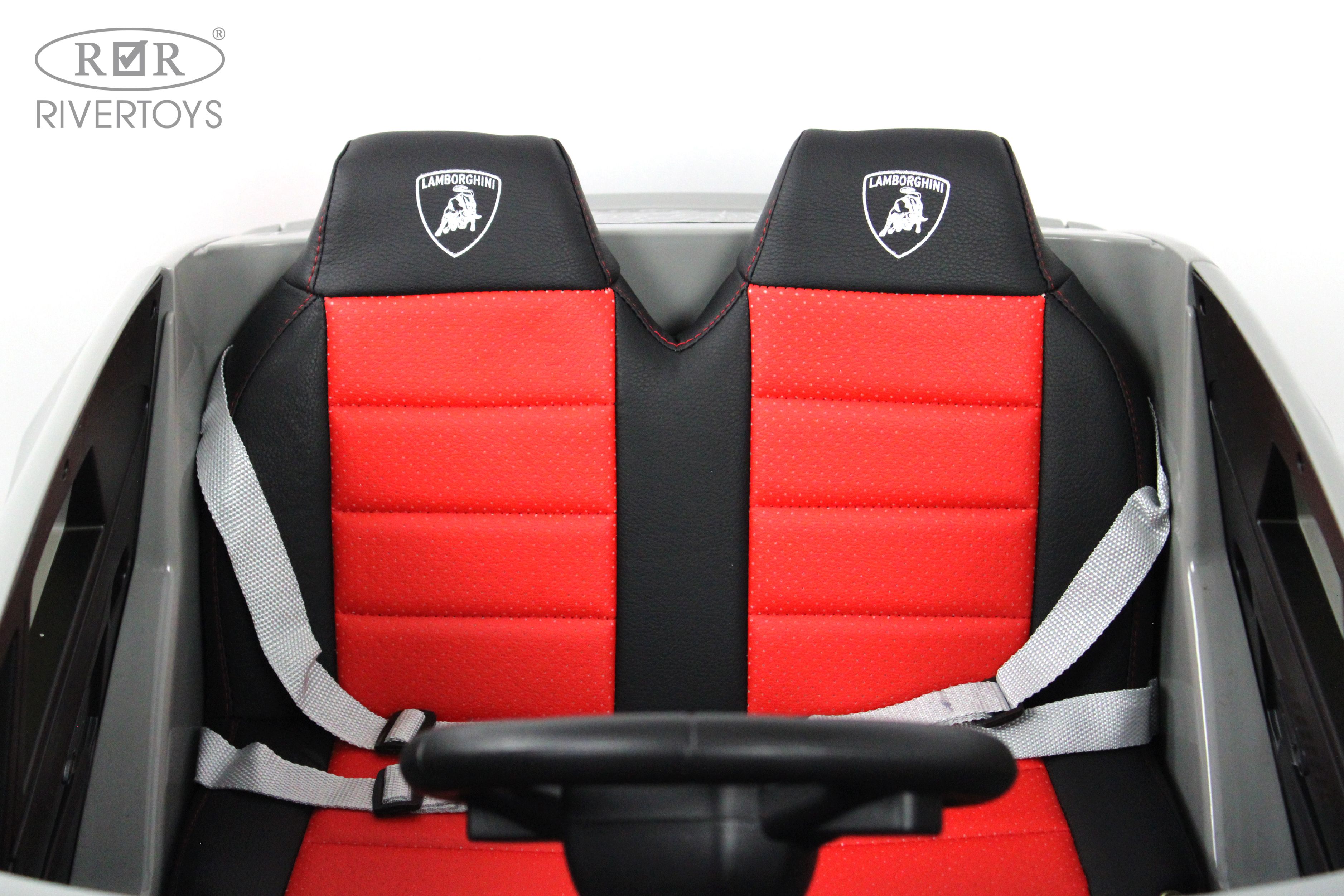 Электромобиль RIVERTOYS E777EE-WHITE С пультом ДУ - фото 29