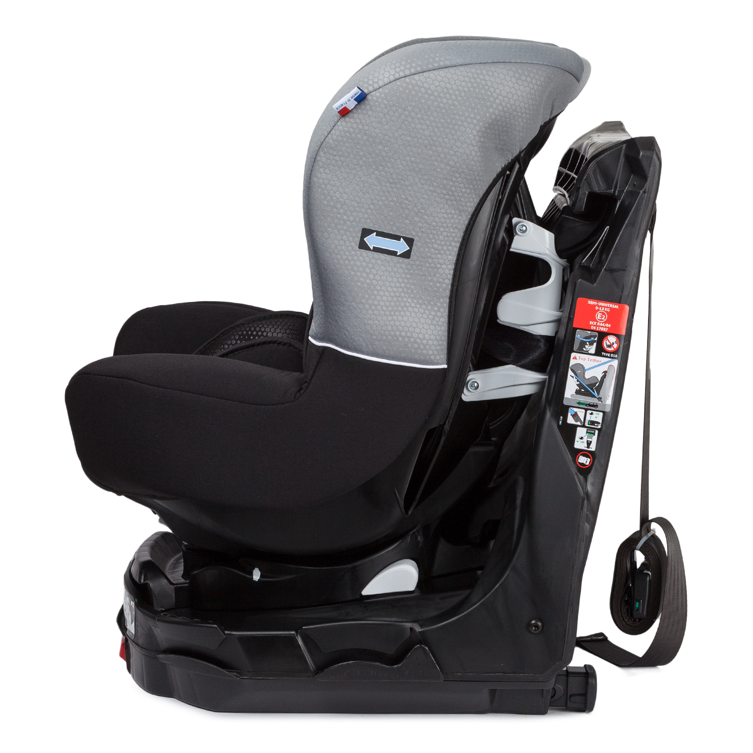 Автокресло Nania Isofix 0+/1 (0-18 кг) серый - фото 2