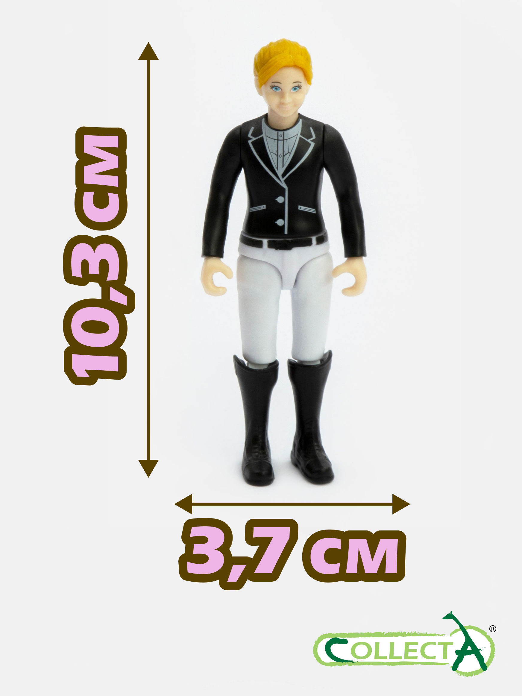 Игровой набор Collecta Наездница и аксессуары 16 см - фото 3