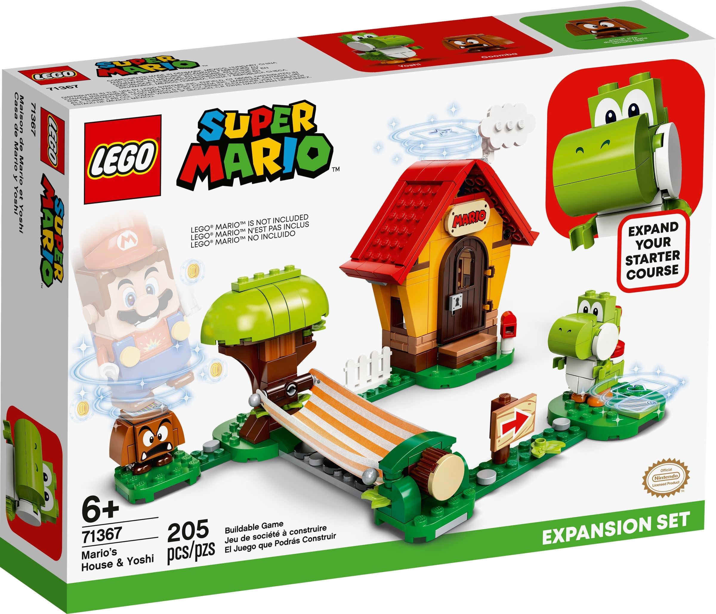 Конструктор LEGO Super Mario 71367 205 дет. - фото 1