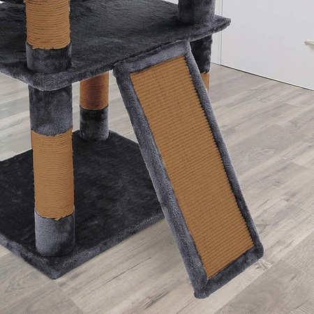 Игровой комплекс для кошек дом Pet БМФ Черный