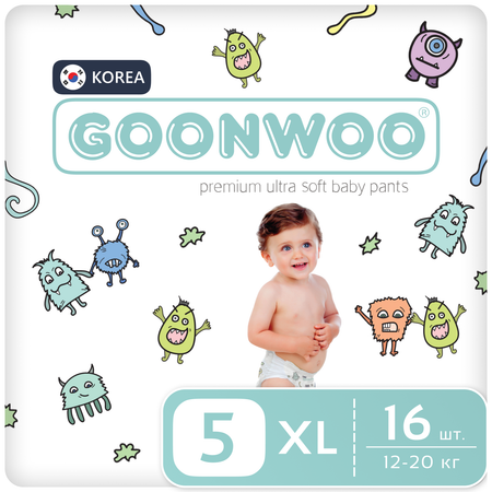 Трусики GOONWOO XL 16 шт.