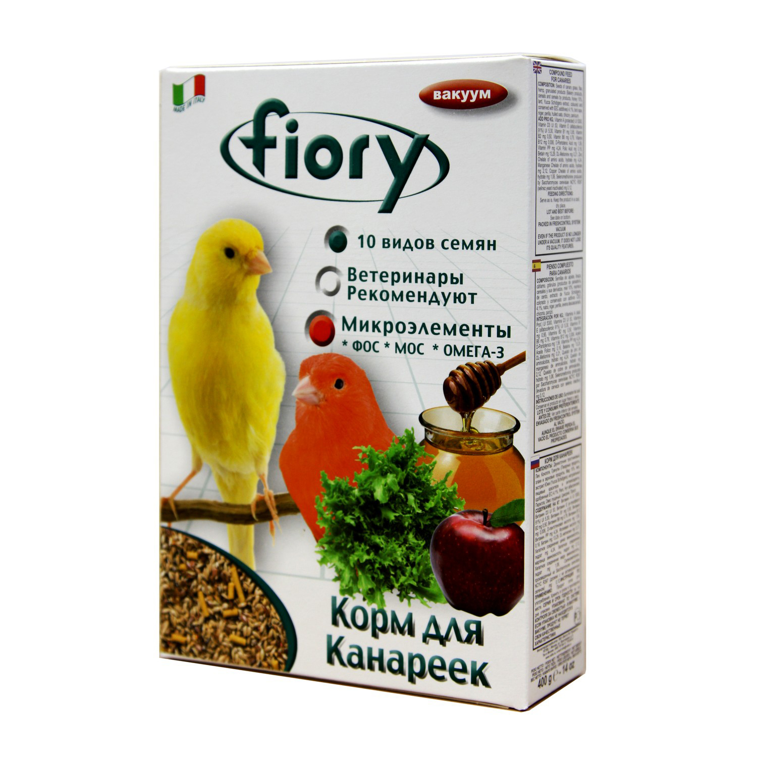 Корм для канареек Fiory Canarini 400г - фото 3