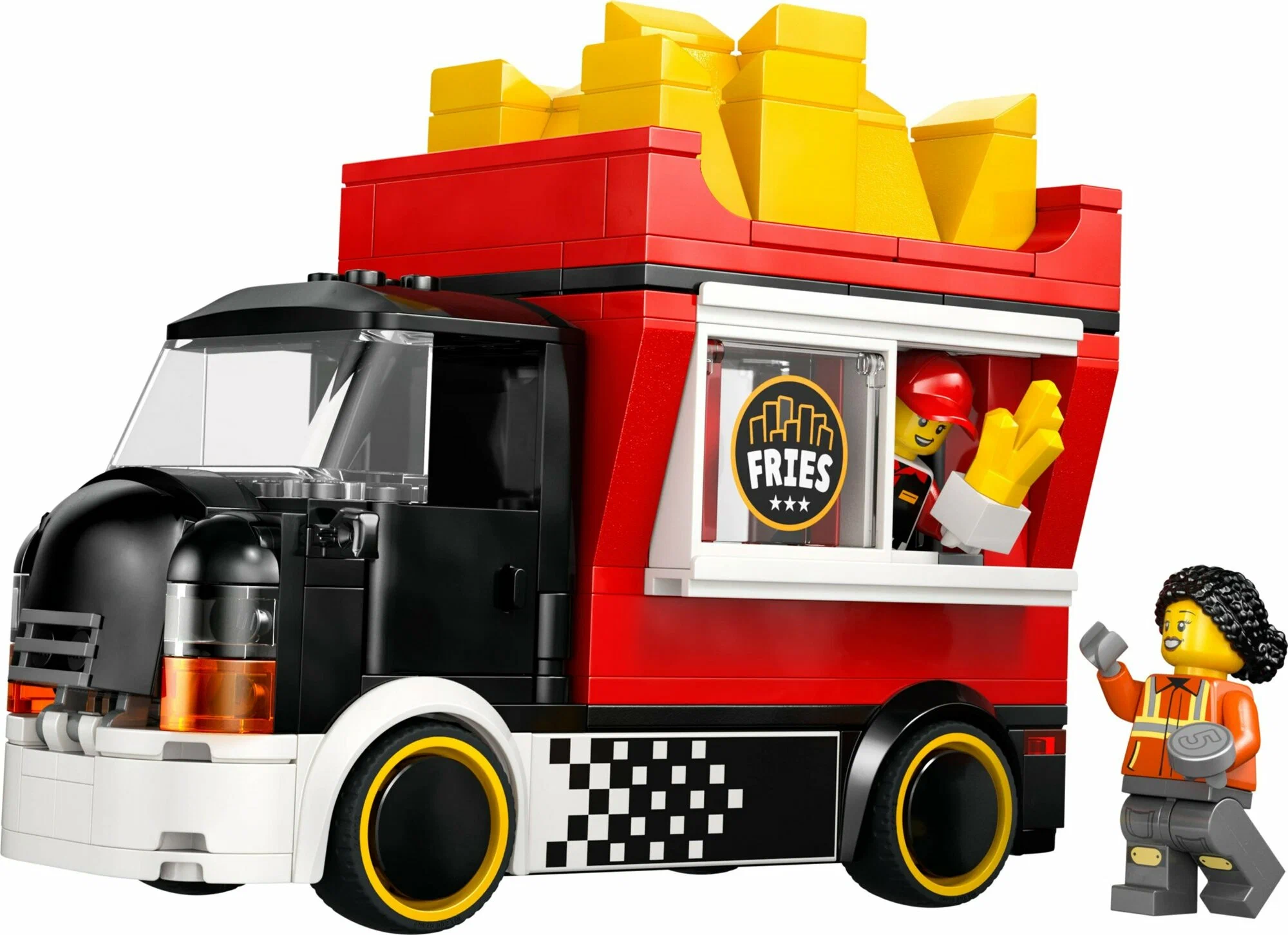 Конструктор LEGO City Фудтрак с картошкой-фри 60488 216 дет. - фото 6