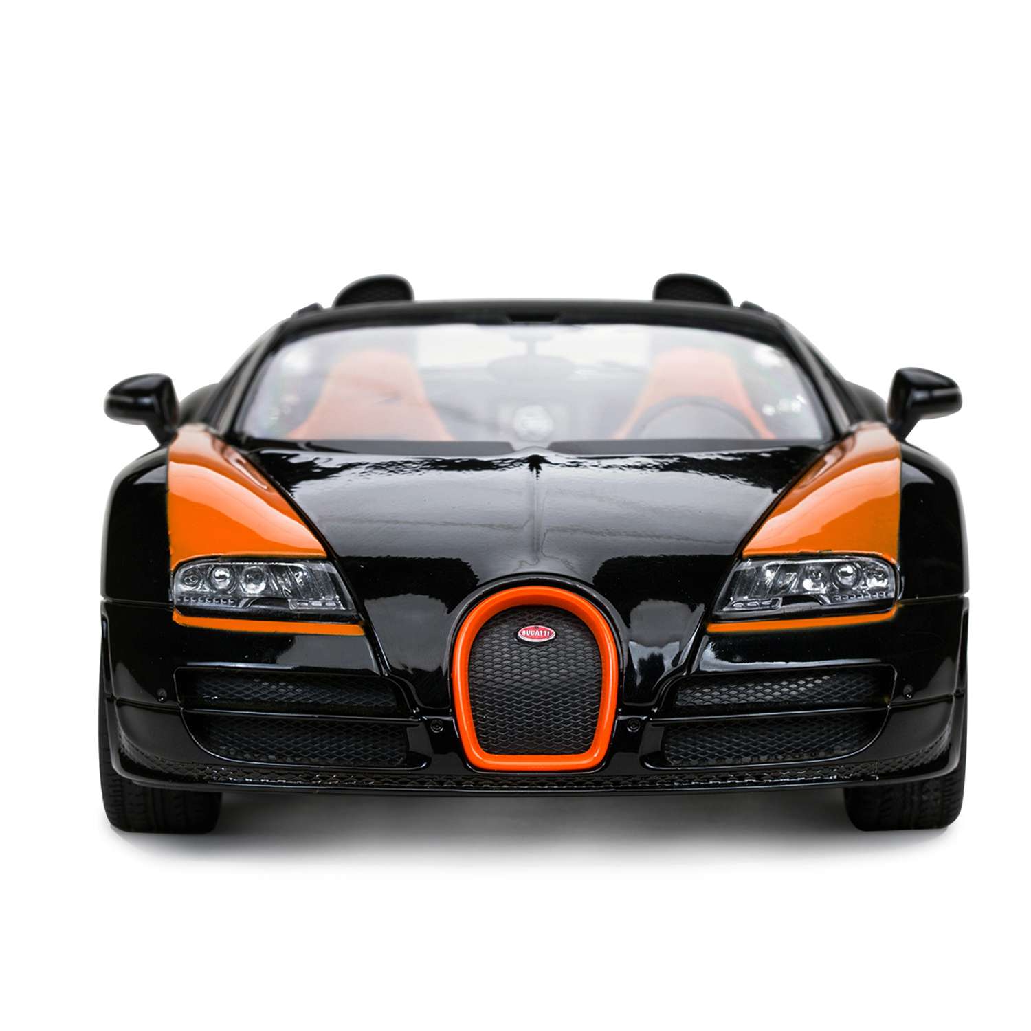 Автомобиль Rastar Bugatti 1:18 черный 43900 - фото 5