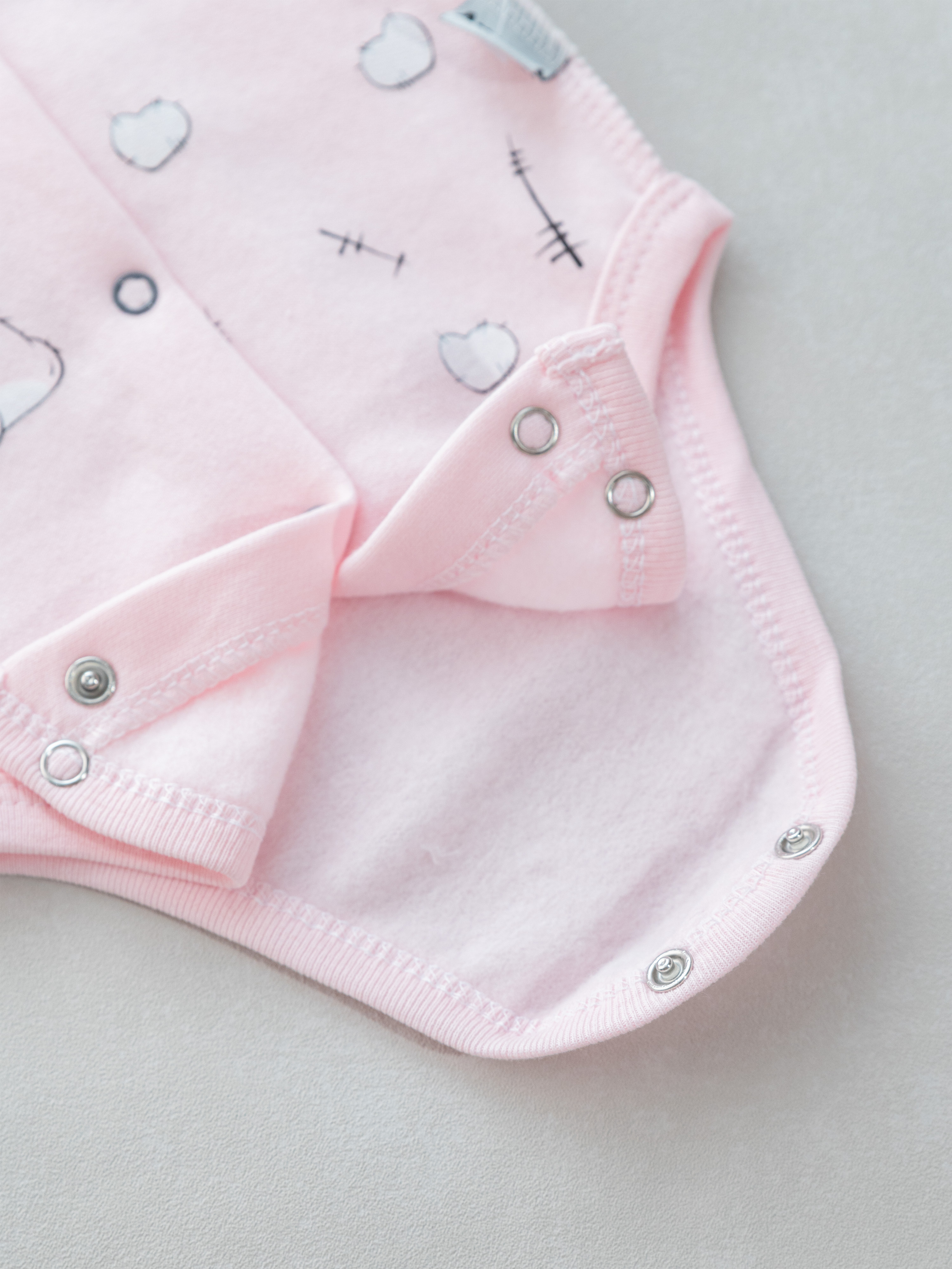 Боди и ползунки Amelli 290.140.0.293.055;230.005.0.293.055роз - фото 2