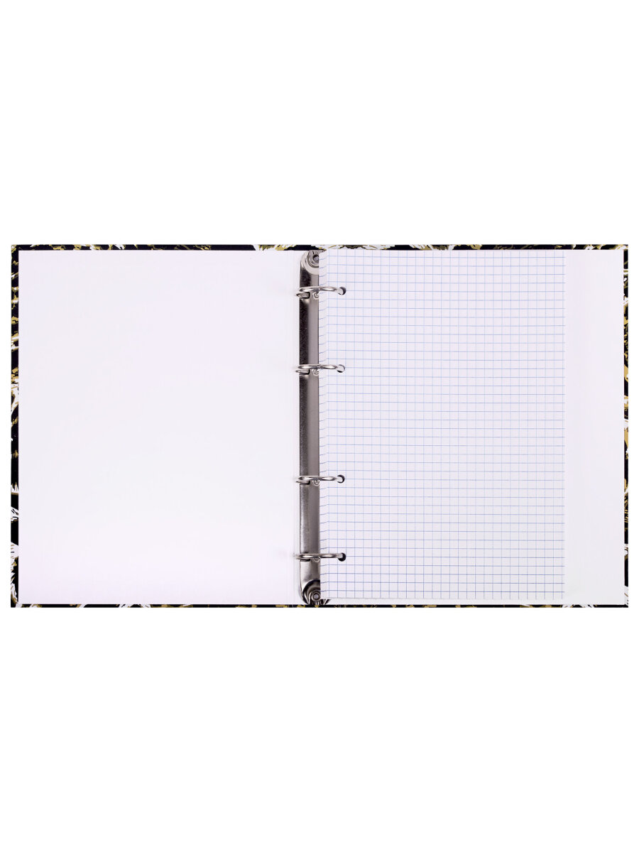 Тетрадь со сменным блоком Brauberg клетка 120 лист. - фото 7