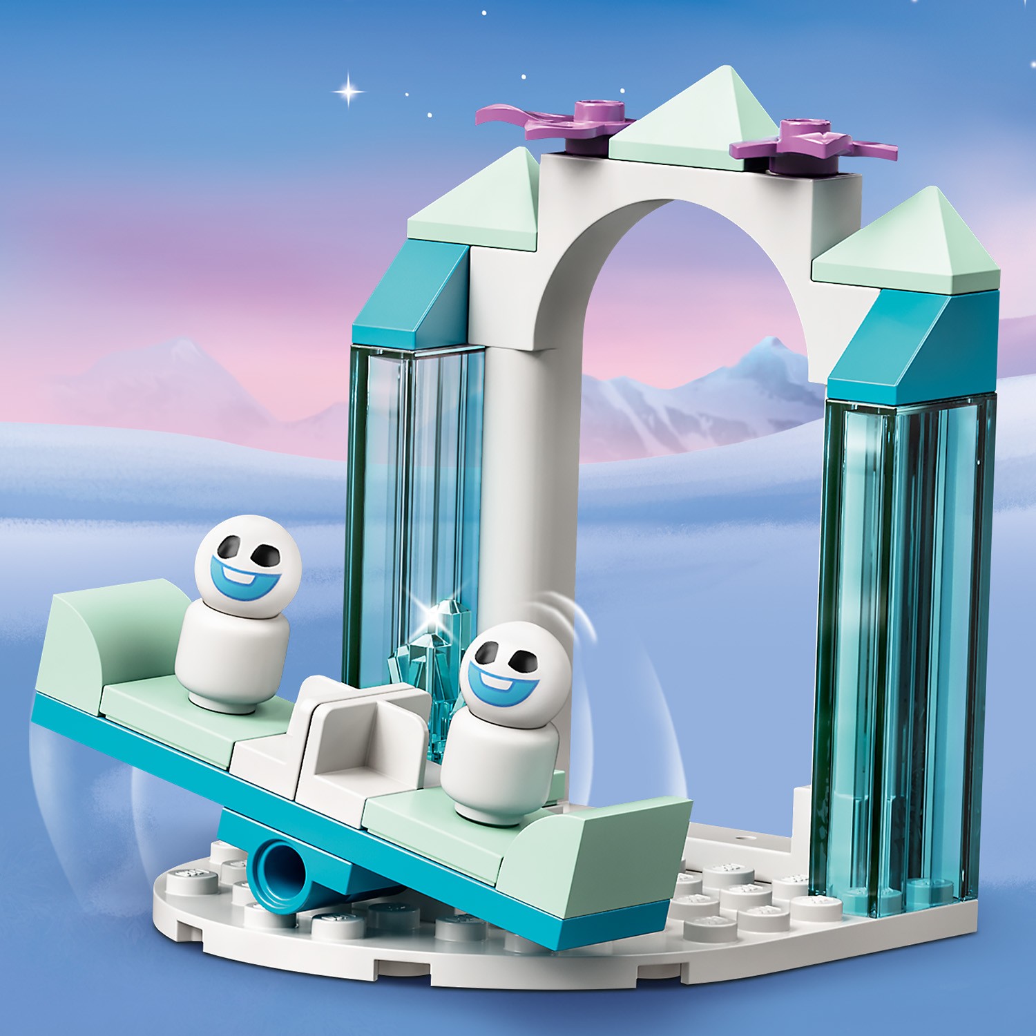 Конструктор LEGO Disney Princess Зимняя сказка Анны и Эльзы блочный - фото 9