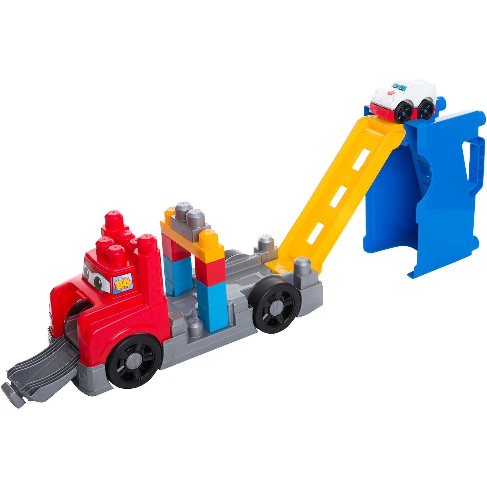 Конструктор Mega Bloks Большая машинка для гонок 12 дет. - фото 7