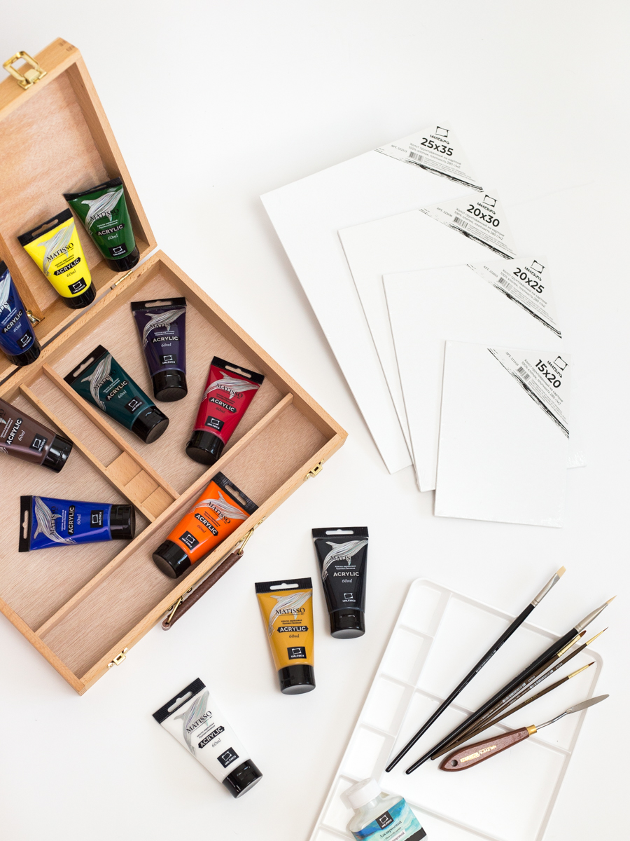 Набор для рисования Малевичъ подарочныйнабор картина акрилом - фото 13