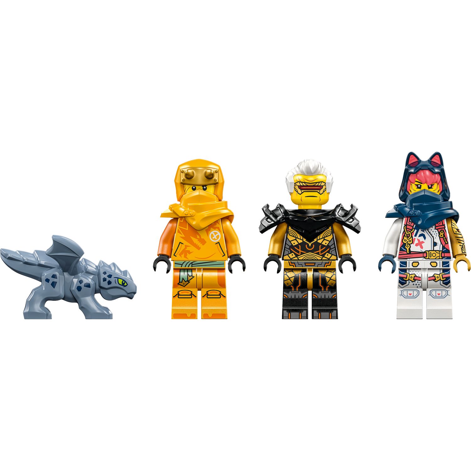 Конструктор LEGO NINJAGO Soras Transforming Mech Bike 384 дет. - фото 8