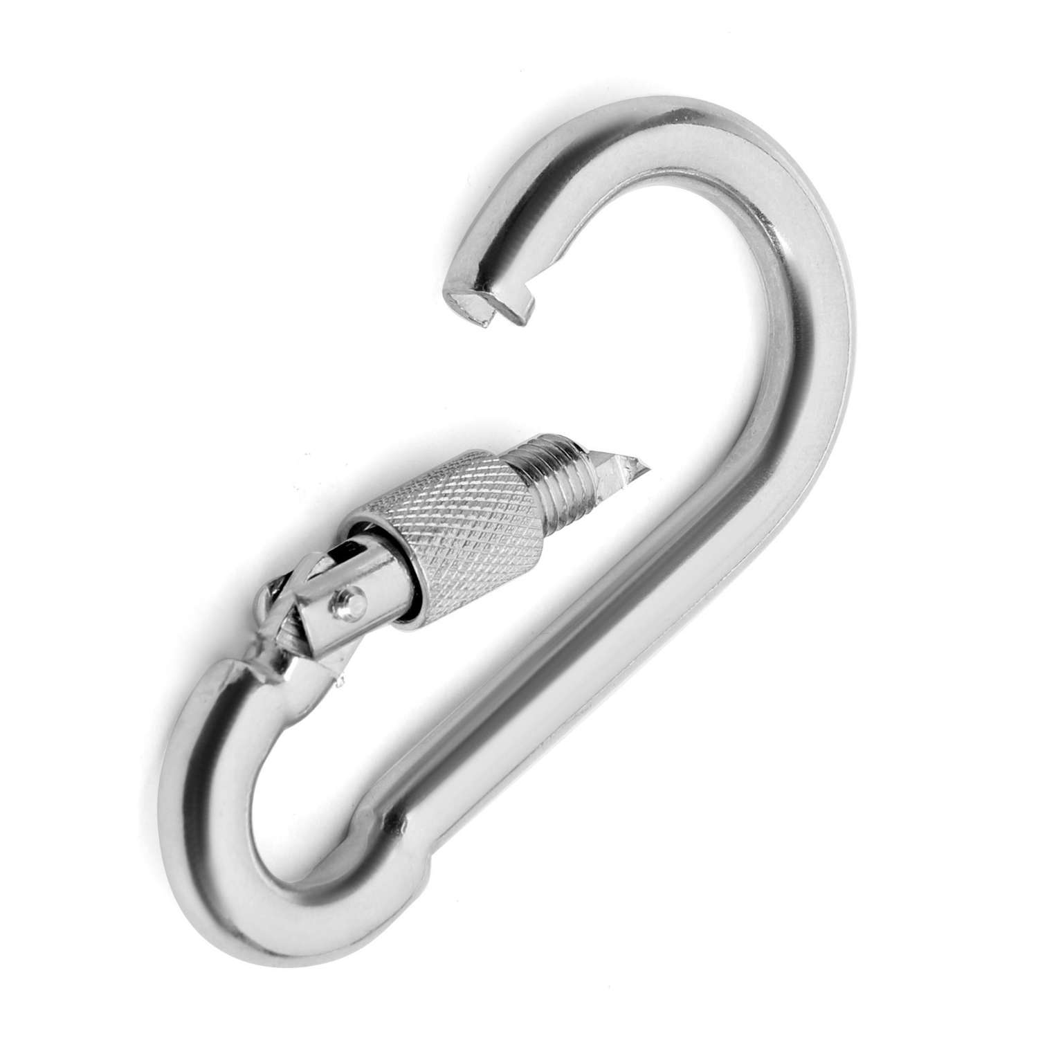 Карабин монтажный Тундра krep с фиксатором 10*100мм - фото 5